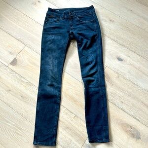 G Raw Lynn Mid Skinny Jean
